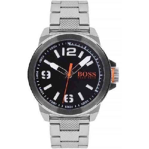 Image of fra Hugo Boss Orange Sølv New York Quartz Herre ur